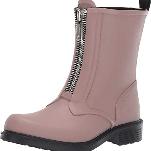 Frye Shoes - Frye Storm Zip Up Rain Boot Pink 11 NWOB